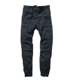 Vintage Industries Vince cargo nohavice jogger, navy blue