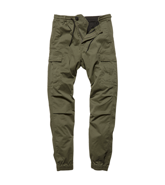 Vintage Industries Vince карго джогър панталон, маслинен градинска жалфия