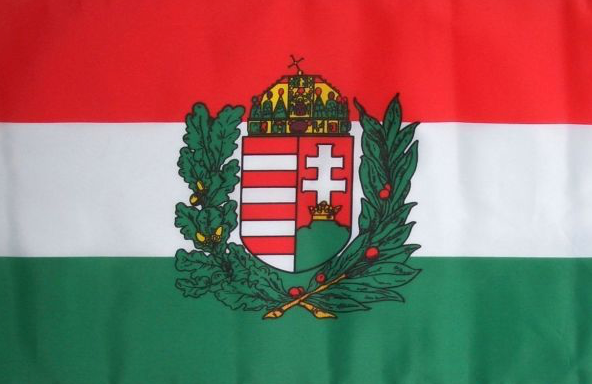 М-Tramp знаме Унгарски герб 150cm x 90cm, знаме