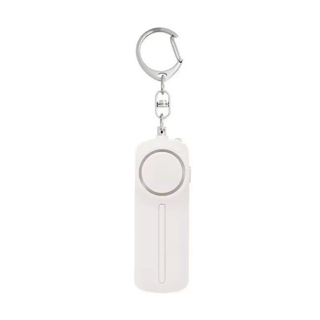 W&G SHIELD SOS личен алармен свирач със LED светлина и прекъсвач на верига, бял