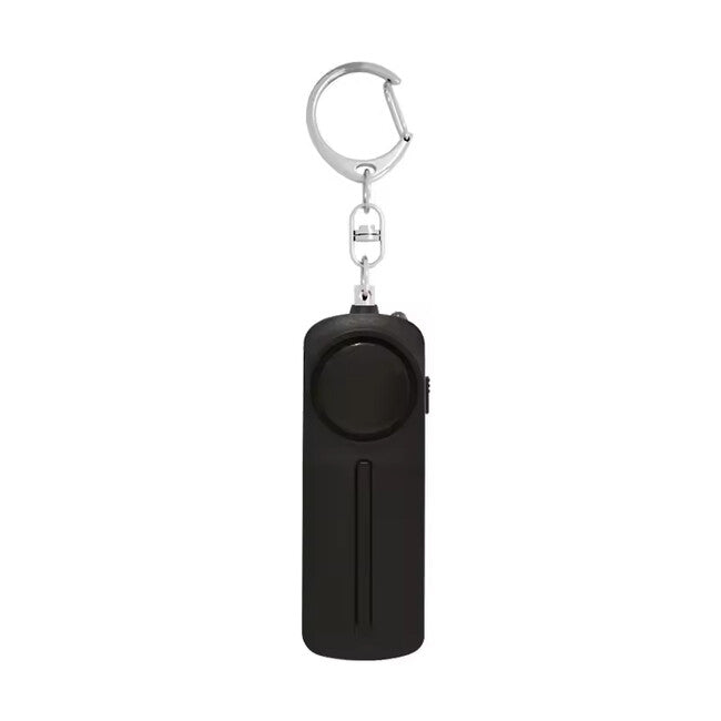 W&G SHIELD SOS личен аларм със LED светлина и издърпваща верига, черен