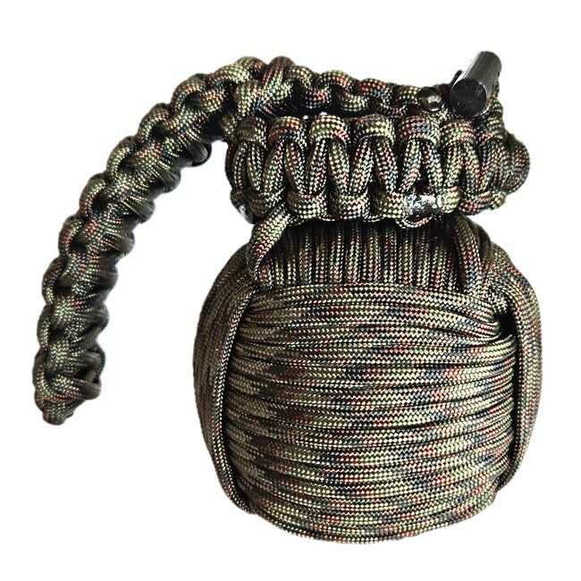 WARAGOD Menel Paracord комплект за оцеляване, камуфлаж зелен