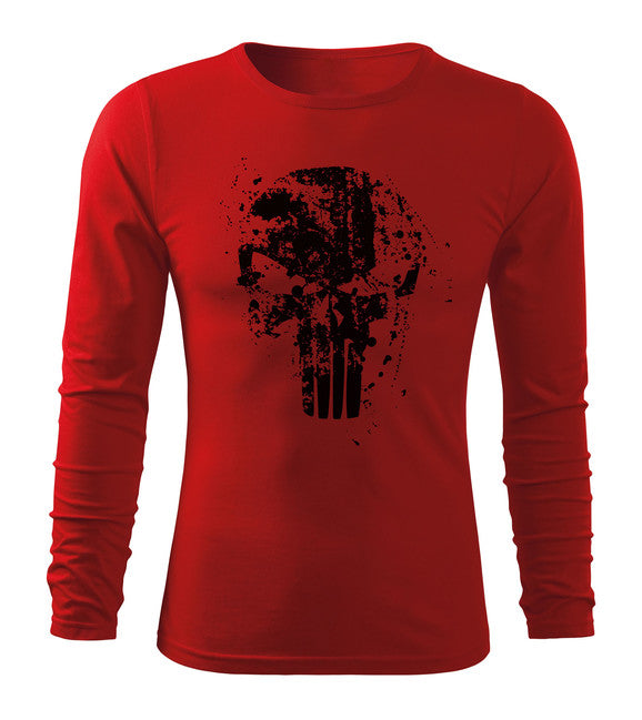 DRAGOWA Fit-T Frank The Punisher тениска с дълги ръкави