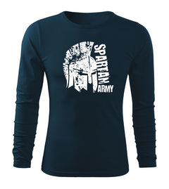 DRAGOWA Fit-T μακρυμάνικο μπλουζάκι León 160 g/m², σκούρο μπλε