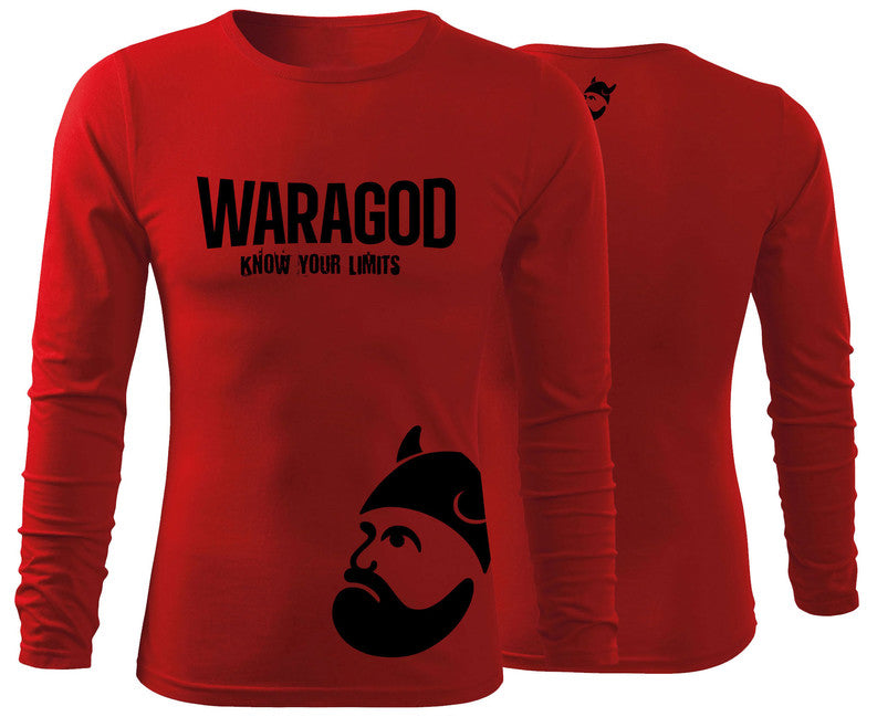 WARAGOD Fit-T суитшърт с дълъг ръкав StrongMERCH
