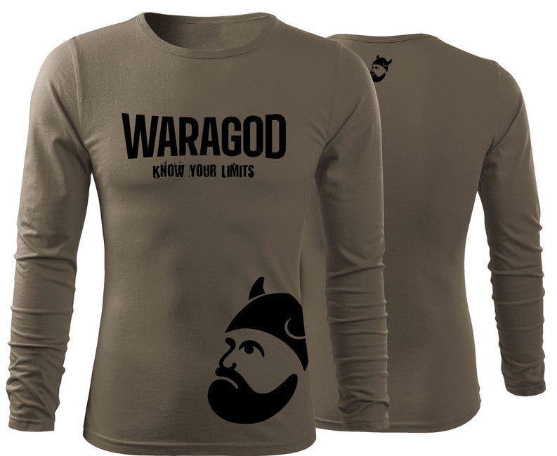 WARAGOD Fit-T суитшърт с дълги ръкави StrongMERCH