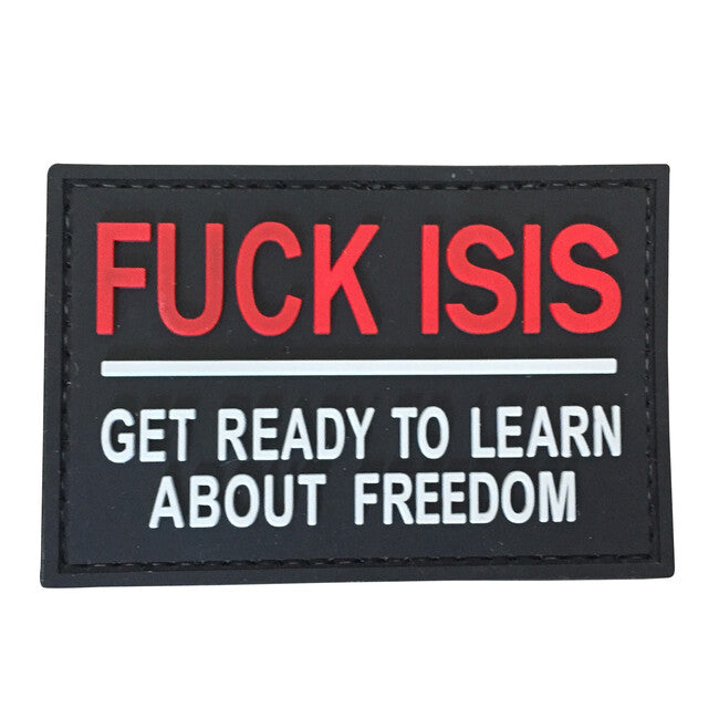 WARAGOD Fuck ISIS нашивка PVC