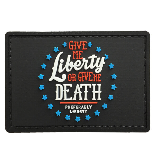WARAGOD Give me Liberty PVC нашивка