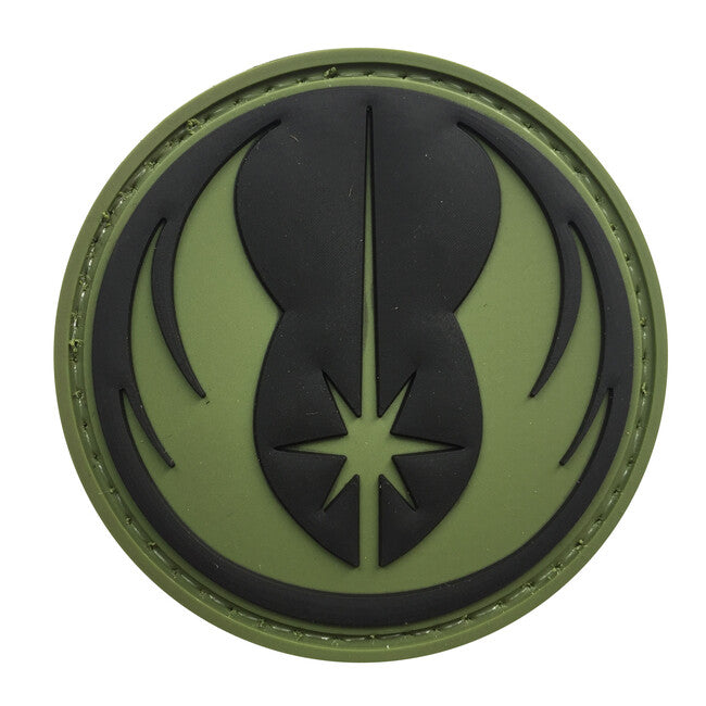 WARAGOD Jedi Order PVC нашивка, зелена