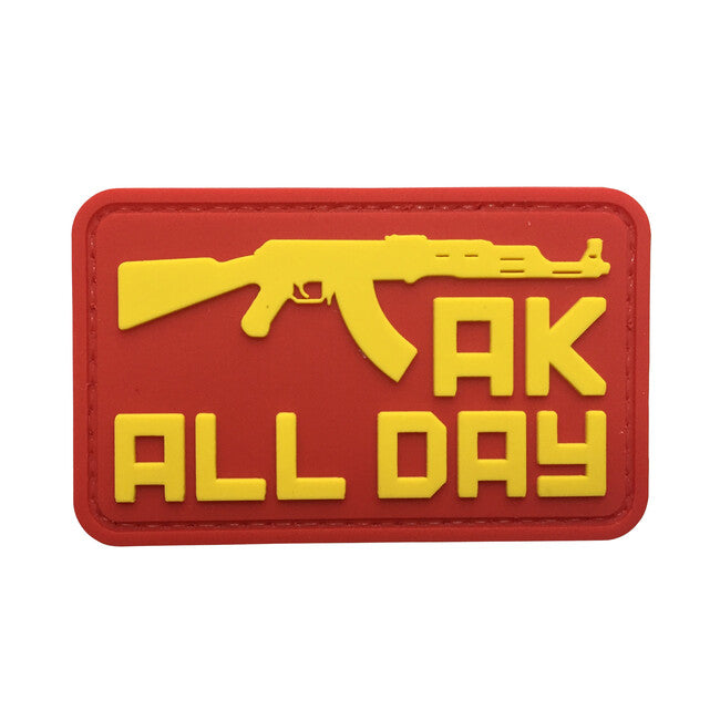 WARAGOD 3D AK нашивка All Day, 7.5x4.5cm