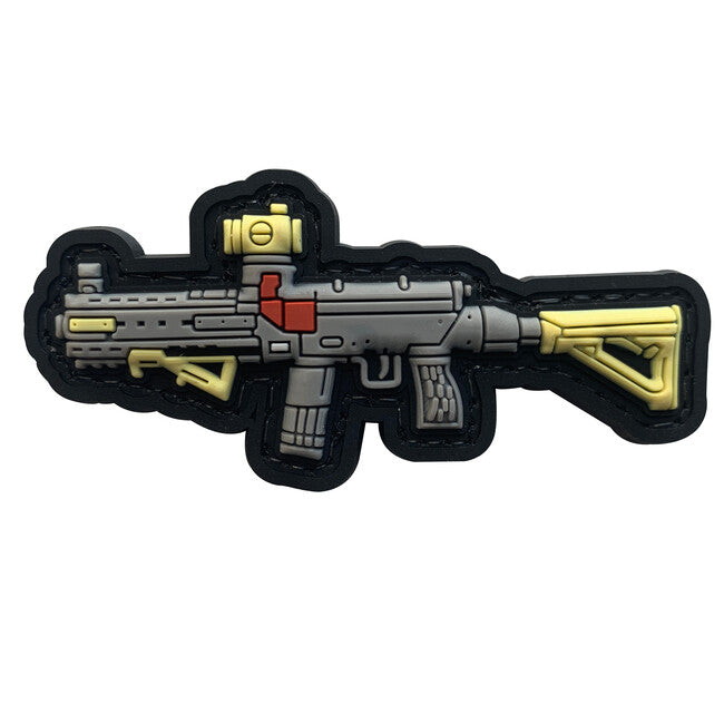 WARAGOD 3D GUN нашивка 7.2x3.5cm