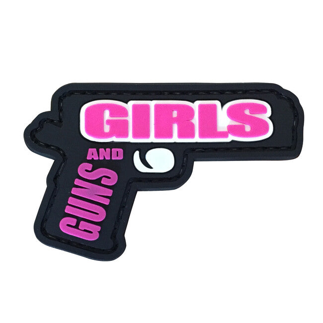 WARAGOD 3D Guns и Girls нашивка 7x5cm