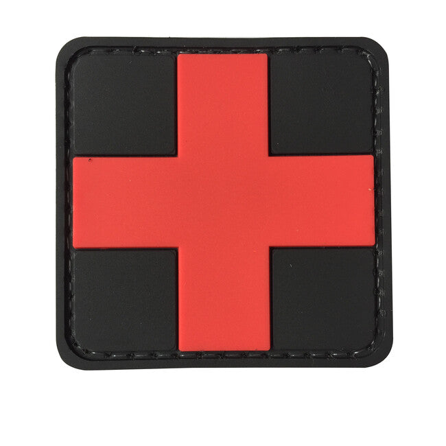 WARAGOD Medic 3D нашивка, черна 5x5cm