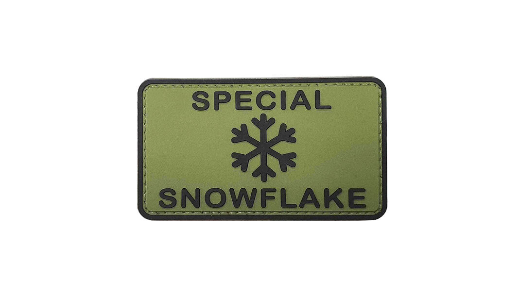 WARAGOD 3D SNOW Flake нашивка 8.5x5cm