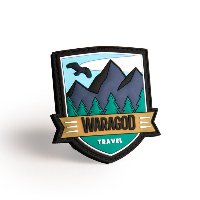 WARAGOD Travel 3D нашивка 7x5cm