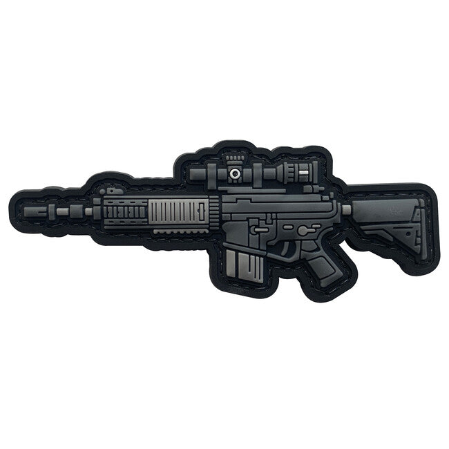 WARAGOD AR15 3D GUN нашивка 10.5x4cm