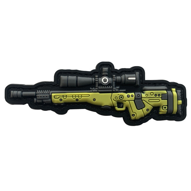 WARAGOD AWM 3D GUN нашивка 10.3x3.5cm
