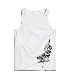 DRAGOWA мъжки потник Myles 160 g/m², бяло