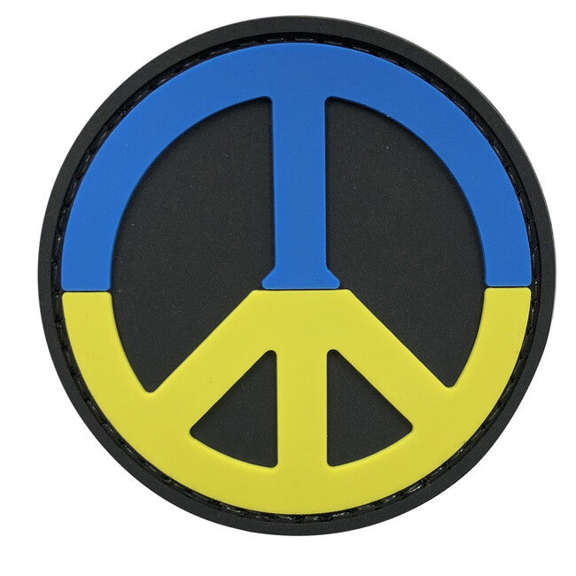 WARAGOD Peace Ukraine PVC нашивка
