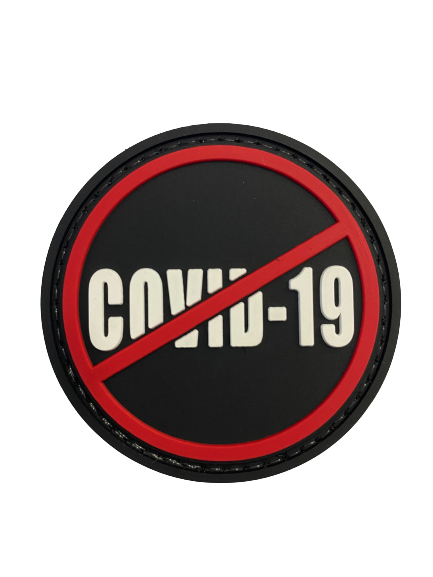 WARAGOD Stop Covid 19 PVC нашивка