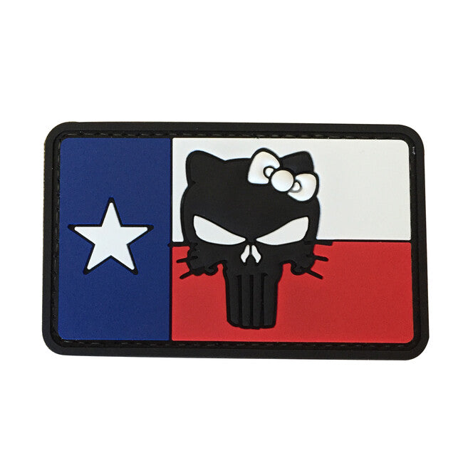 WARAGOD Texas знаме с Tactical Kitty PVC нашивка