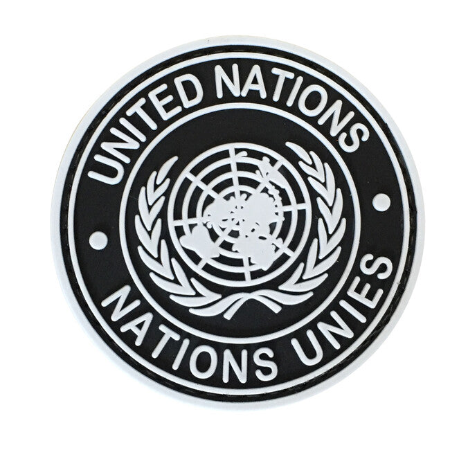 WARAGOD United Nation PVC нашивка, черна