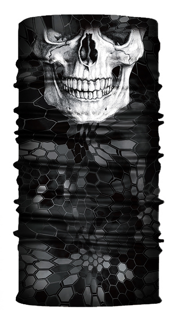WARAGOD Skull Face мултифункционална шал-тръба Värme