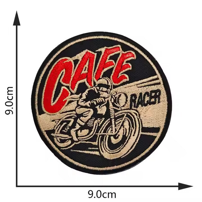 WARAGOD Cafe Racer бродирана нашивка
