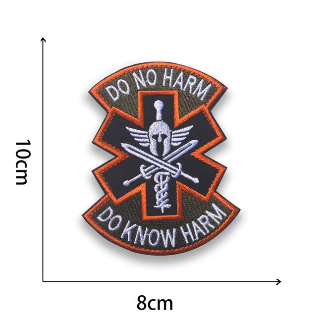 WARAGOD Do No Harm The Vintage Totem Legion Symbol 04 вишивана нашивка