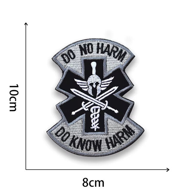 WARAGOD Do No Harm The Vintage Totem Legion Symbol вишивана нашивка 05