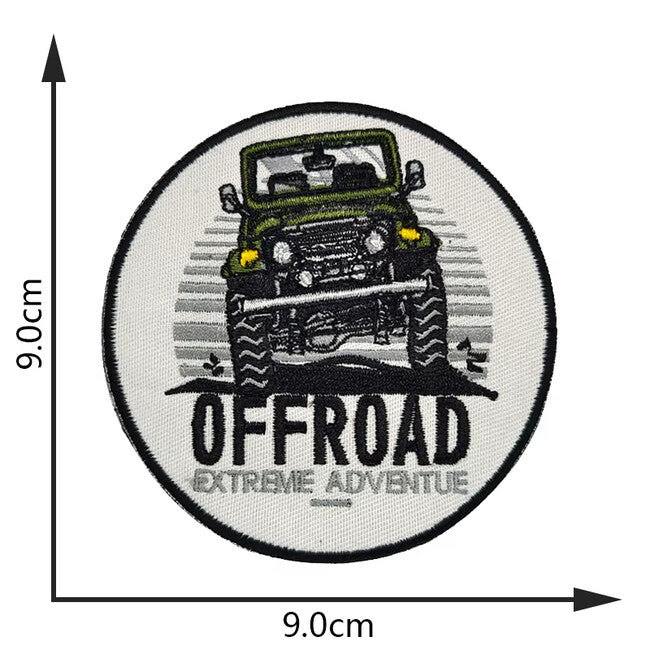 WARAGOD Off Road Extreme Adventure бродирана нашивка