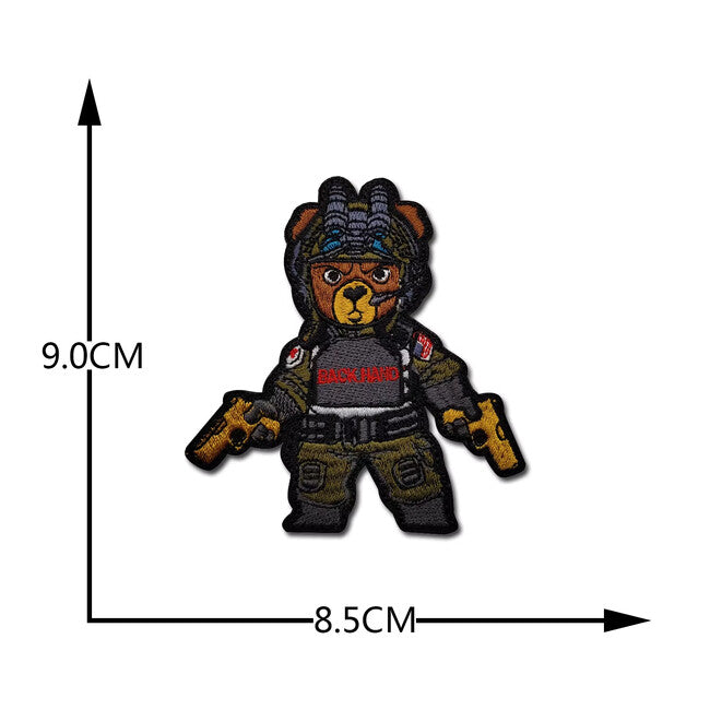 WARAGOD Tactical Bear вишивана нашивка