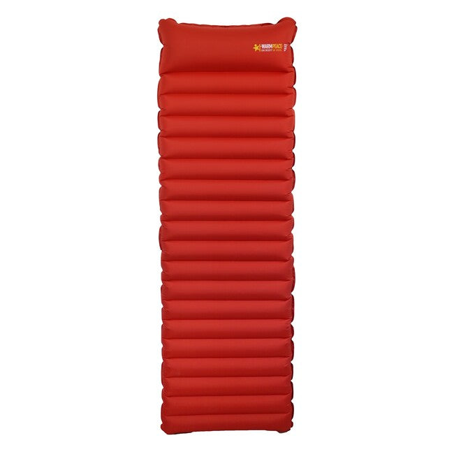 Warmpeace Stratus Lite Short самонадуваща се постелка, тухлен/сив