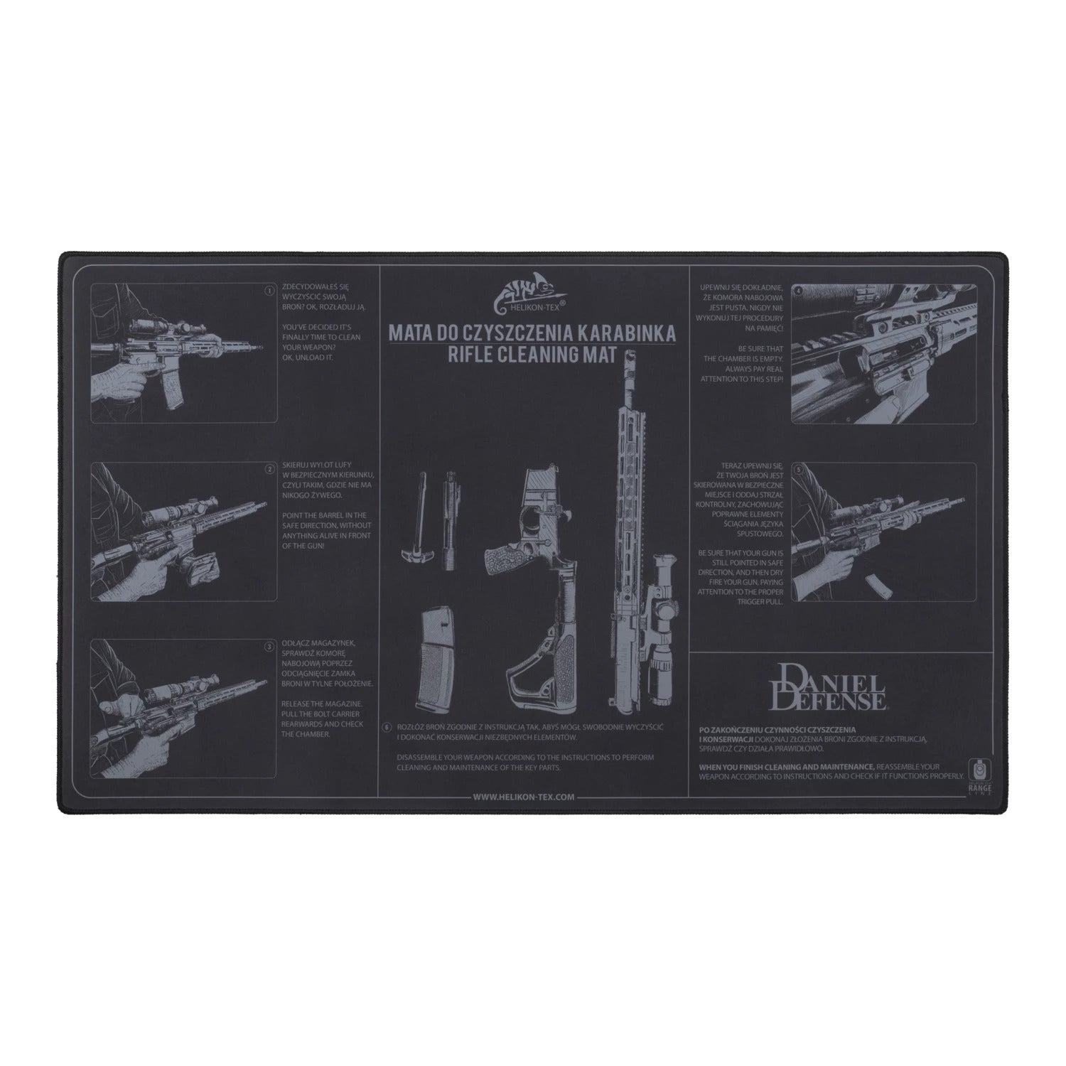 Helikon-Tex Rifle podložka 85.5x50 cm, čierna