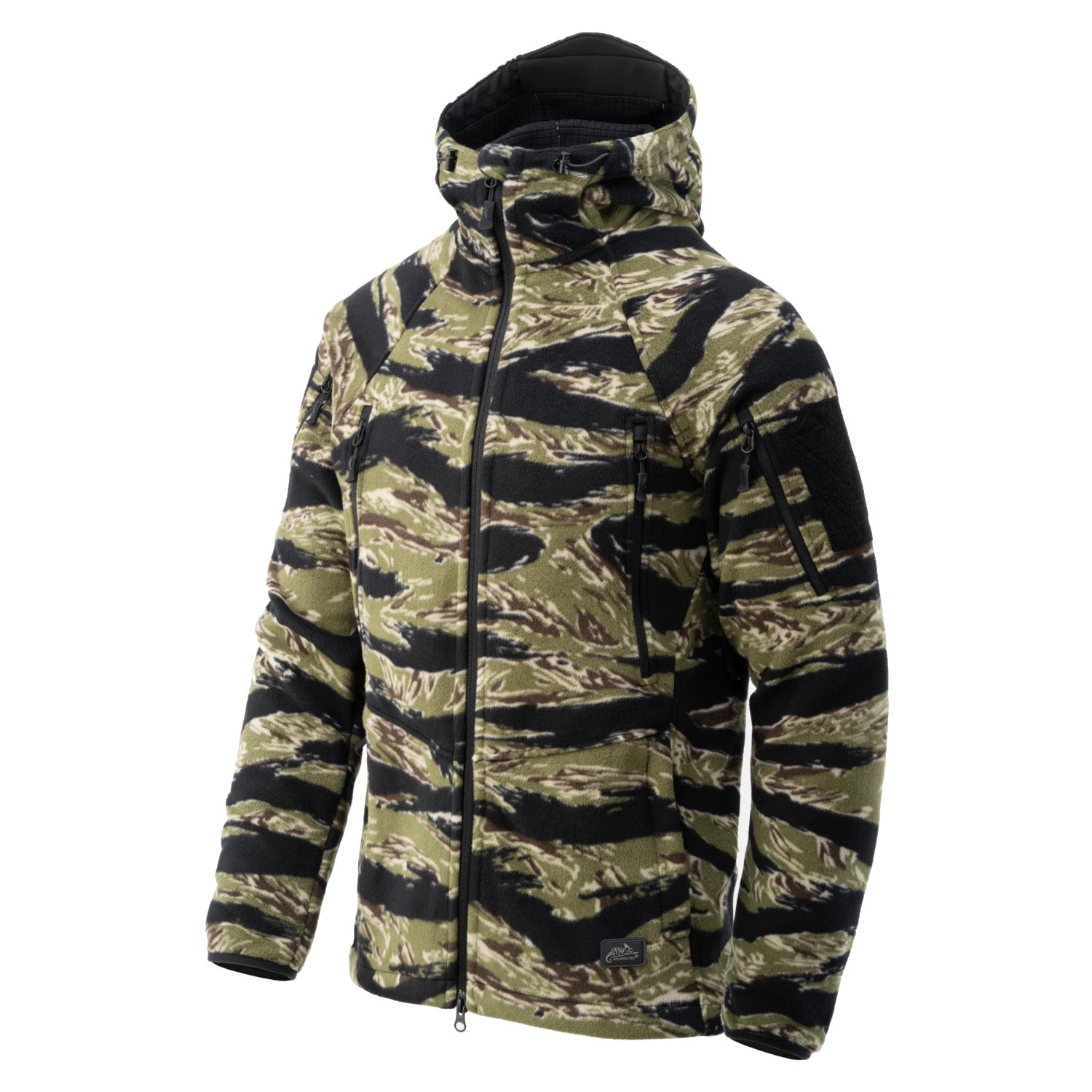 Helikon-Tex Patriot Mk 2 Hybrid Fleece mikina, Tiger Stripe