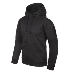Helikon-Tex Urban Tactical Φούτερ με Κουκούλα (FullZip), Μαύρο