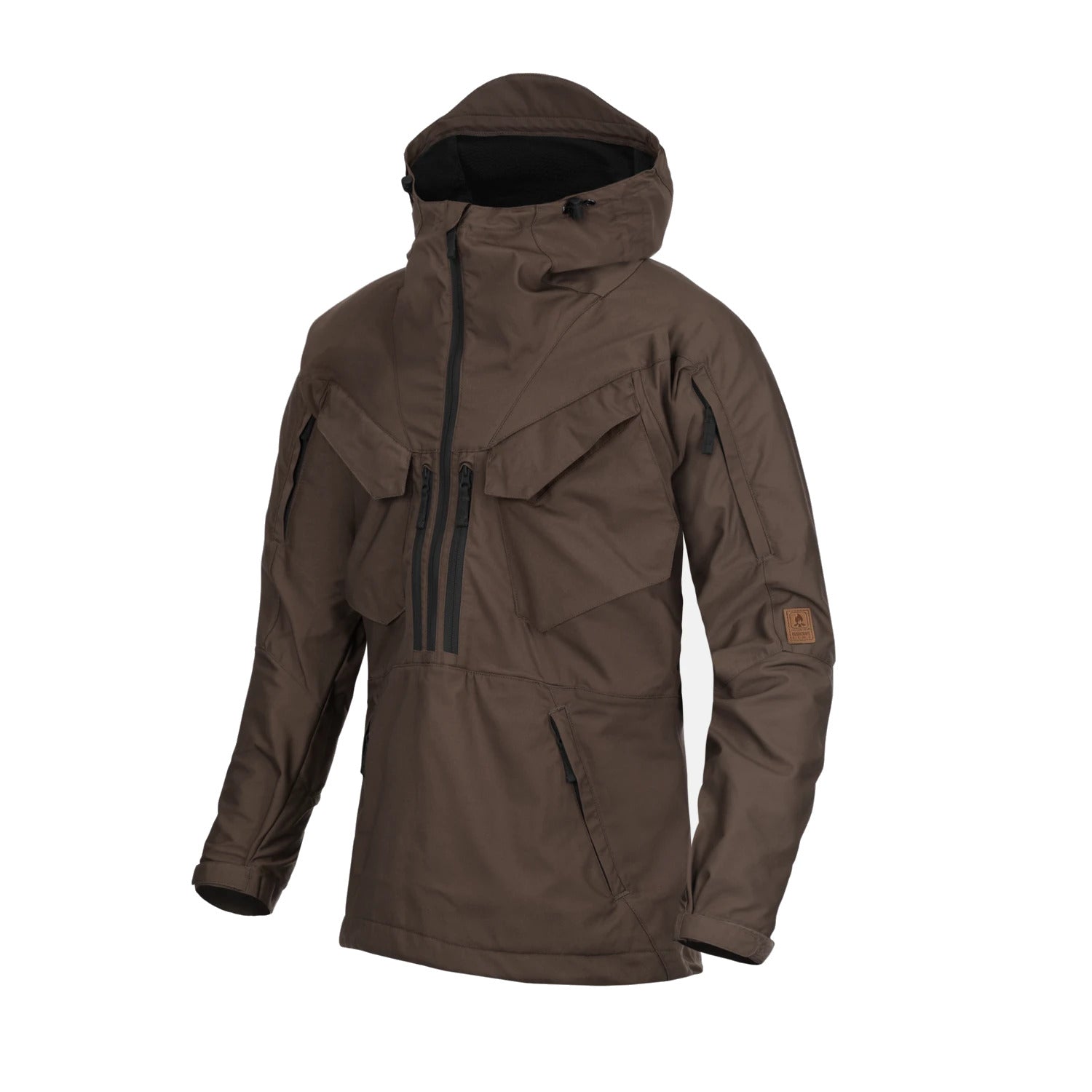 Helikon-Tex PILGRIM Anorak bunda, zemitá hnedá / čierna A
