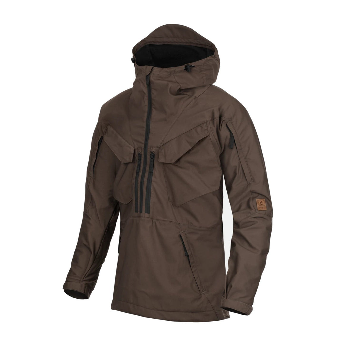 Helikon-Tex PILGRIM Anorak bunda, zemitá hnedá / čierna A