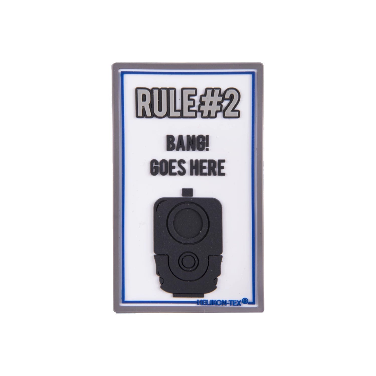 Helikon-Tex "Rule#2" nášivka PVC, White