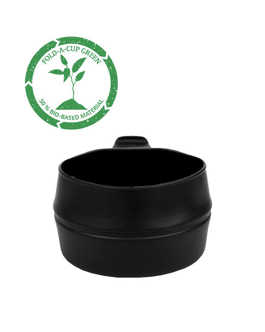 wildo FOLD-A-CUP® сгъваема чаша ECO, черна, 200 ml