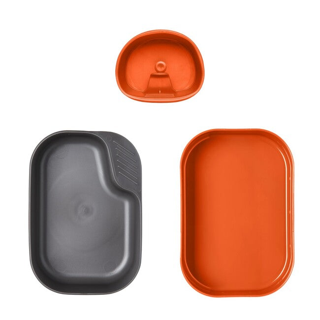 wildo Basic кампинг комплект id w30262, Orange / тъмносив