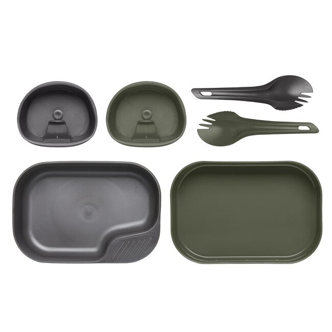 wildo DUO Light комплект за камериране 6621 id, Olive Green / тъмносив