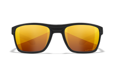 Wiley X Captivate Kingpin Sunglasses, Bronze Mirror, 12%