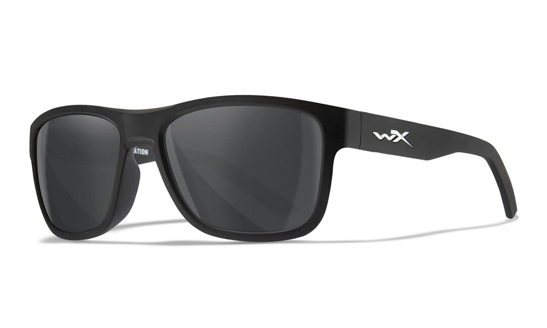 WileyX OVATION слънчеви очила сиво огледало, черни