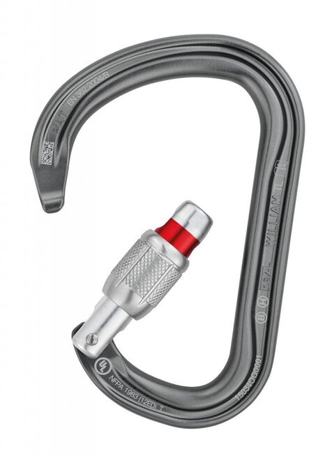 Petzl William Ball Lock карабина с автоматична предпазител