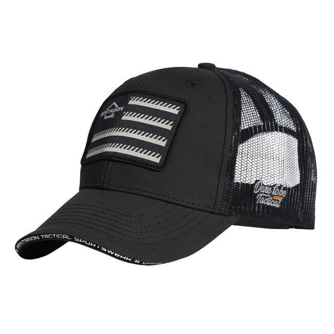 Pentagon Wills Truckers шапка Twill FG, черна