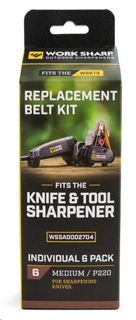 WORK SHARP резервни керамични брусни ленти P220 за WSKTS-I 6-пак