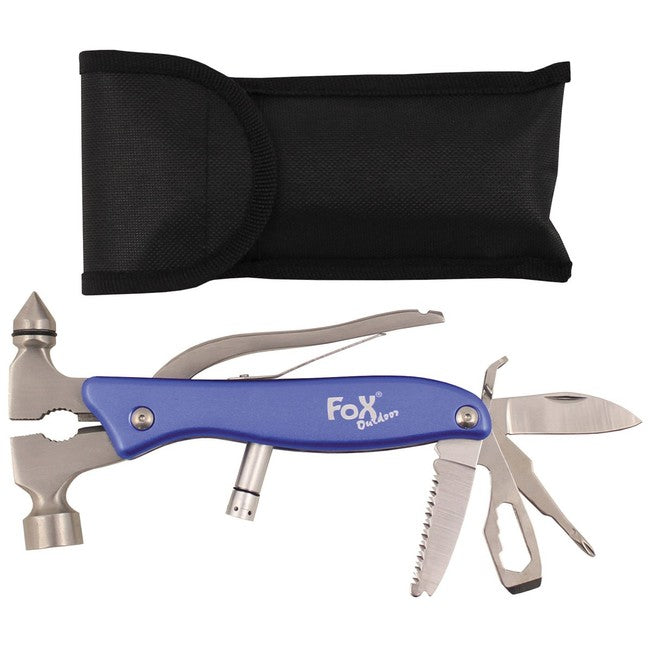 Fox Outdoor Worker комплект инструменти мини, синьо