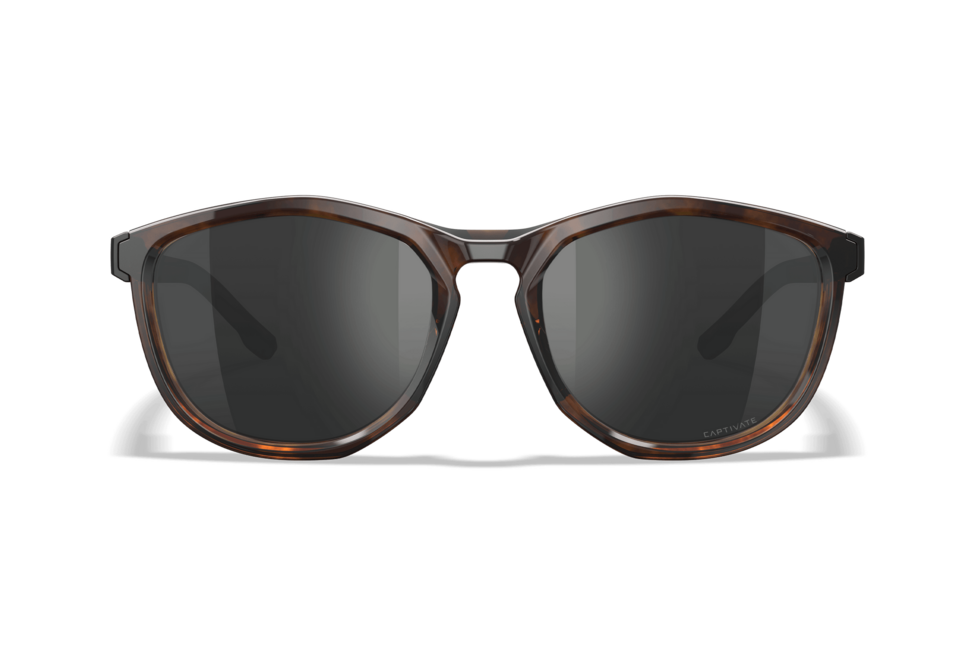 Wiley X Bravo slnečné okuliare, Gloss Tortoise / CAPTIVATE™ Polarized Grey
