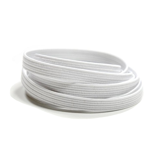 Xpand Elastic еластични шнурки за обувки, бяло